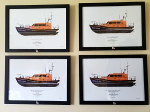 One customer sent in this photo of their 4 Shannon prints in pride of place
